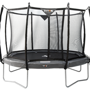 Titan Trampolin mit Fangnetz