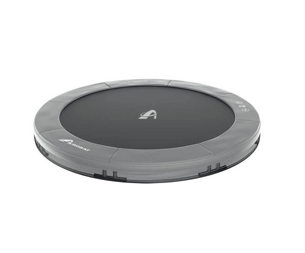 Ein rundes Akrobat Inground Trampolin